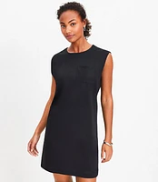 Petite Pocket Muscle Tee Dress