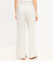 Petite Curvy Peyton Trouser Pants in Linen Blend