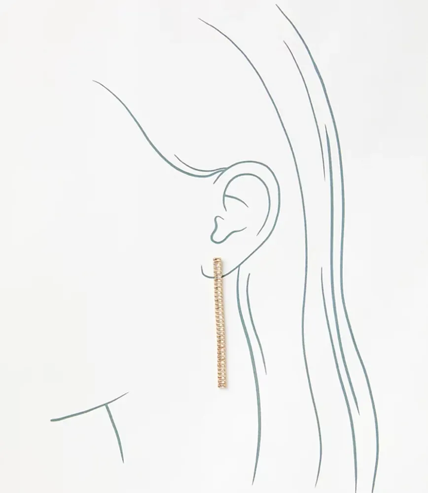 Modern Tennis Earrings