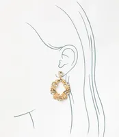 Crystal Floral Earrings