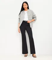 Petite Pintucked Sutton Flare Pants