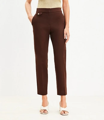 Coin Pocket Riviera Slim Pants Doubleweave