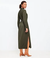 Utility Midi Pocket Dress