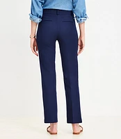 Full Length Straight Pants Bi-Stretch