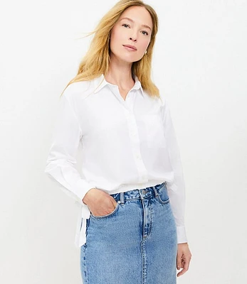 Side Tie Pocket Shirt