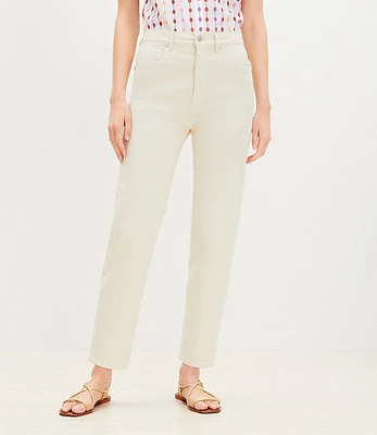 Petite High Rise Slim Jeans Popcorn