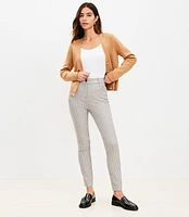 Sutton Skinny Pants Plaid Bi-Stretch