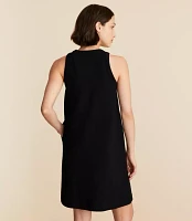 Lou & Grey Textured Pocket Halter Dress