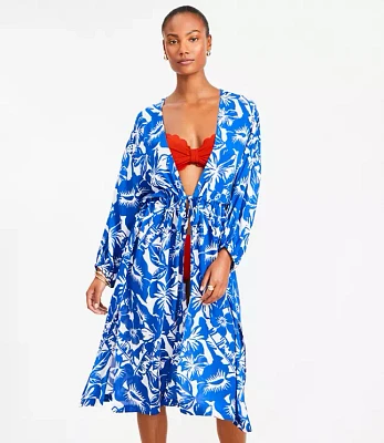 Tropical Floral Kimono