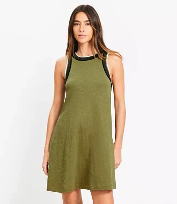 Petite Stitched Tank Mini Dress