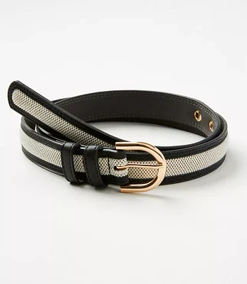 Canvas Trim Belt