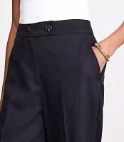 LOFT Versa Pure Spun Cropped Stovepipe Pants