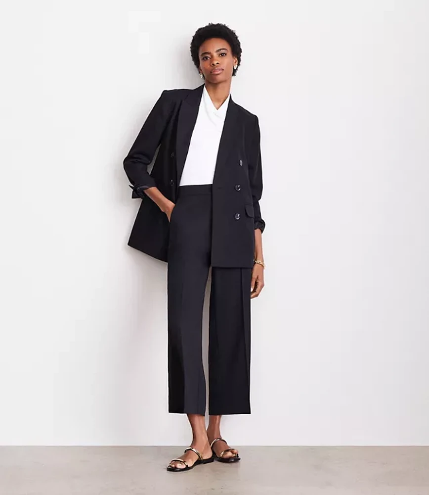 LOFT Versa Pure Spun Cropped Stovepipe Pants
