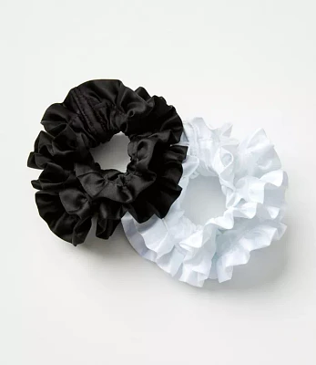Ruffle Scrunchie Set