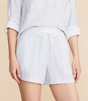 Lou & Grey Striped Triple Cloth Shorts