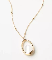 Mother Of Pearl Center Necklace