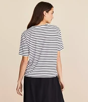 Lou & Grey Striped Softened Tee