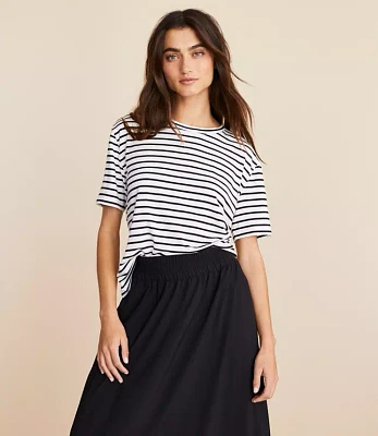 Lou & Grey Striped Softened Tee