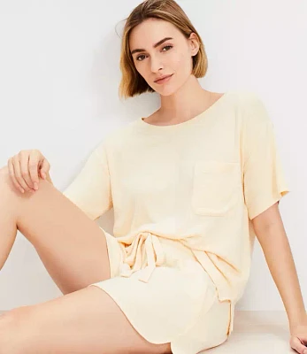 Pocket Tee Pajama Set