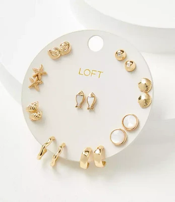 Seaside Stud Earring Set