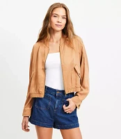 Twill Bomber Jacket