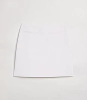 LOFT Versa Crepe Drape Welt Pocket Mini Skirt