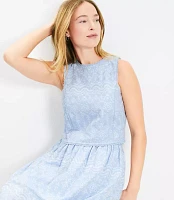 Floral Embroidered Shell