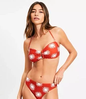 LOFT Beach Sunny U Wire Bandeau Bikini Top