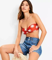 LOFT Beach Sunny U Wire Bandeau Bikini Top