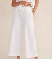 Haven Well Within Organic Cotton Interlock Wide Leg Pants