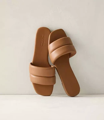 Haven Well Within Quilted Leather Slides