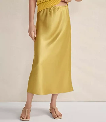 Haven Well Within Flowy Drawstring Midi Skirt
