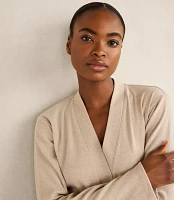 Haven Well Within Organic Cotton Rib Knit Robe