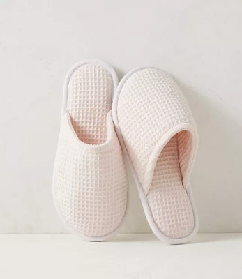 Haven Well Within Organic Cotton Terry Waffle Slippers