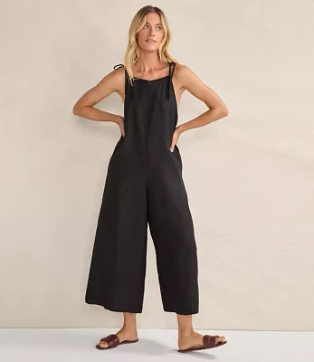 Haven Well Within Organic Cotton Linen Strappy Jumpsuit