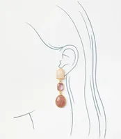 Layered Linear Drop Earrings