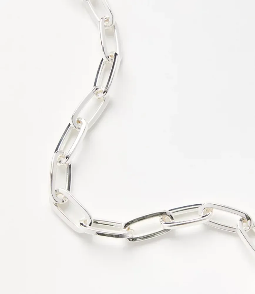 Modern Chain Link Necklace