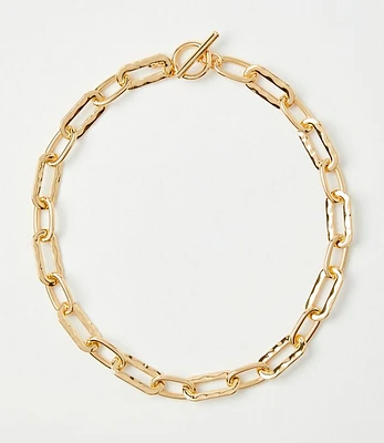 Chain Link Statement Necklace