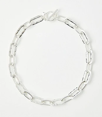 Chain Link Statement Necklace