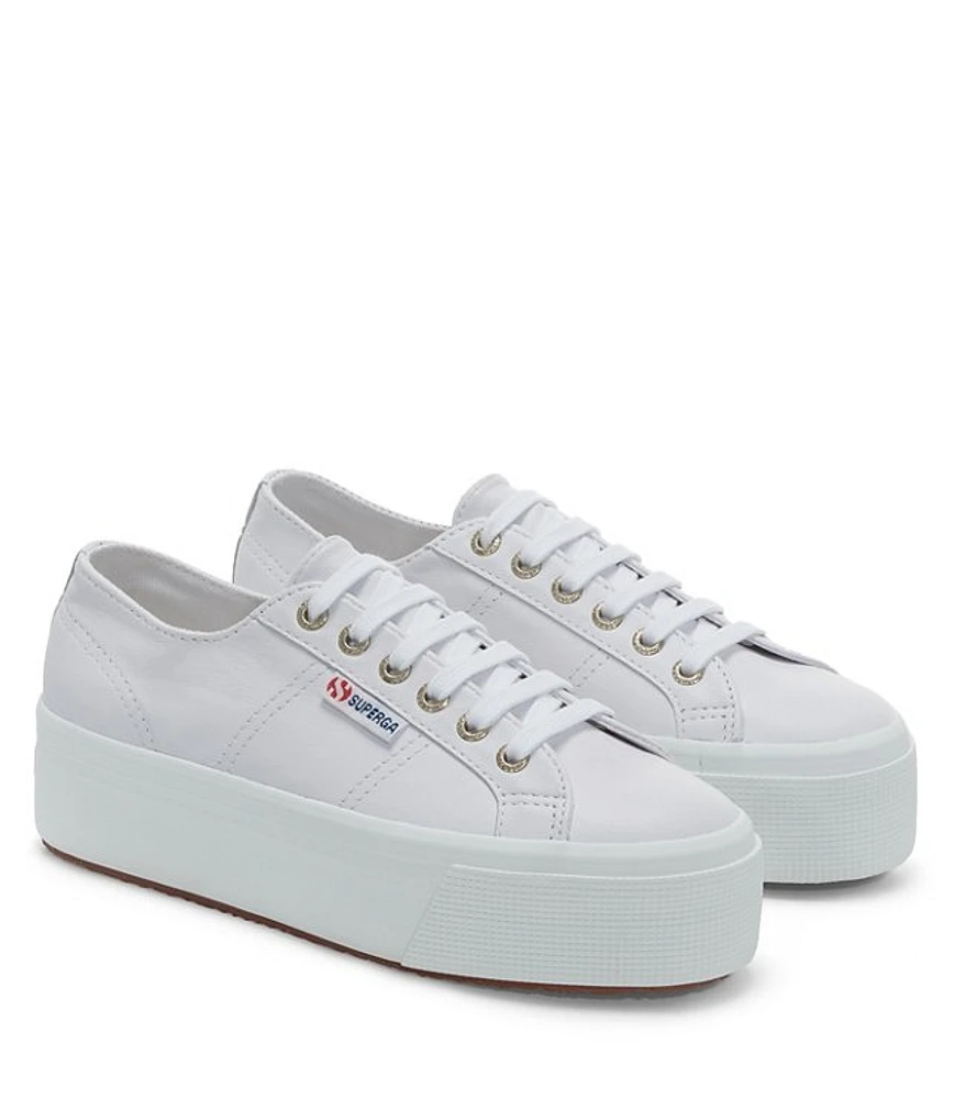 Superga 2790 Nappa Platform Sneakers