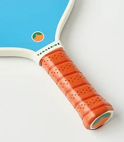 Tangerine Floral Pickleball Paddle