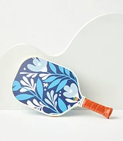 Tangerine Floral Pickleball Paddle