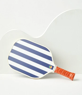 Tangerine Striped Pickleball Paddle