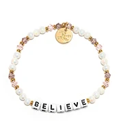 Little Words Project Believe Stretch Bracelet