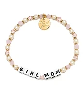 Little Words Project Girl Mom Stretch Bracelet