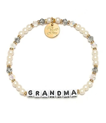 Little Words Project Grandma Stretch Bracelet