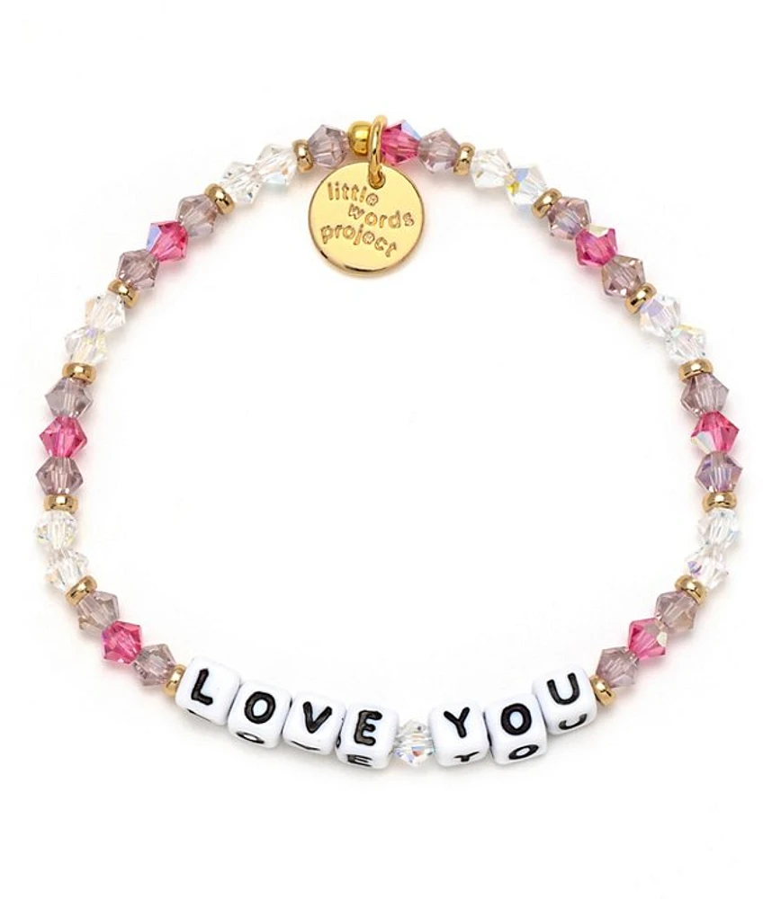 Little Words Project Love You Stretch Bracelet