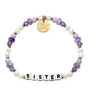 Little Words Project Sisters Stretch Bracelet