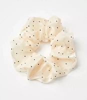 Dotted Organza Scrunchie