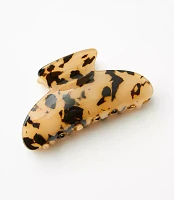 Tortoiseshell Print Claw Hair Clip